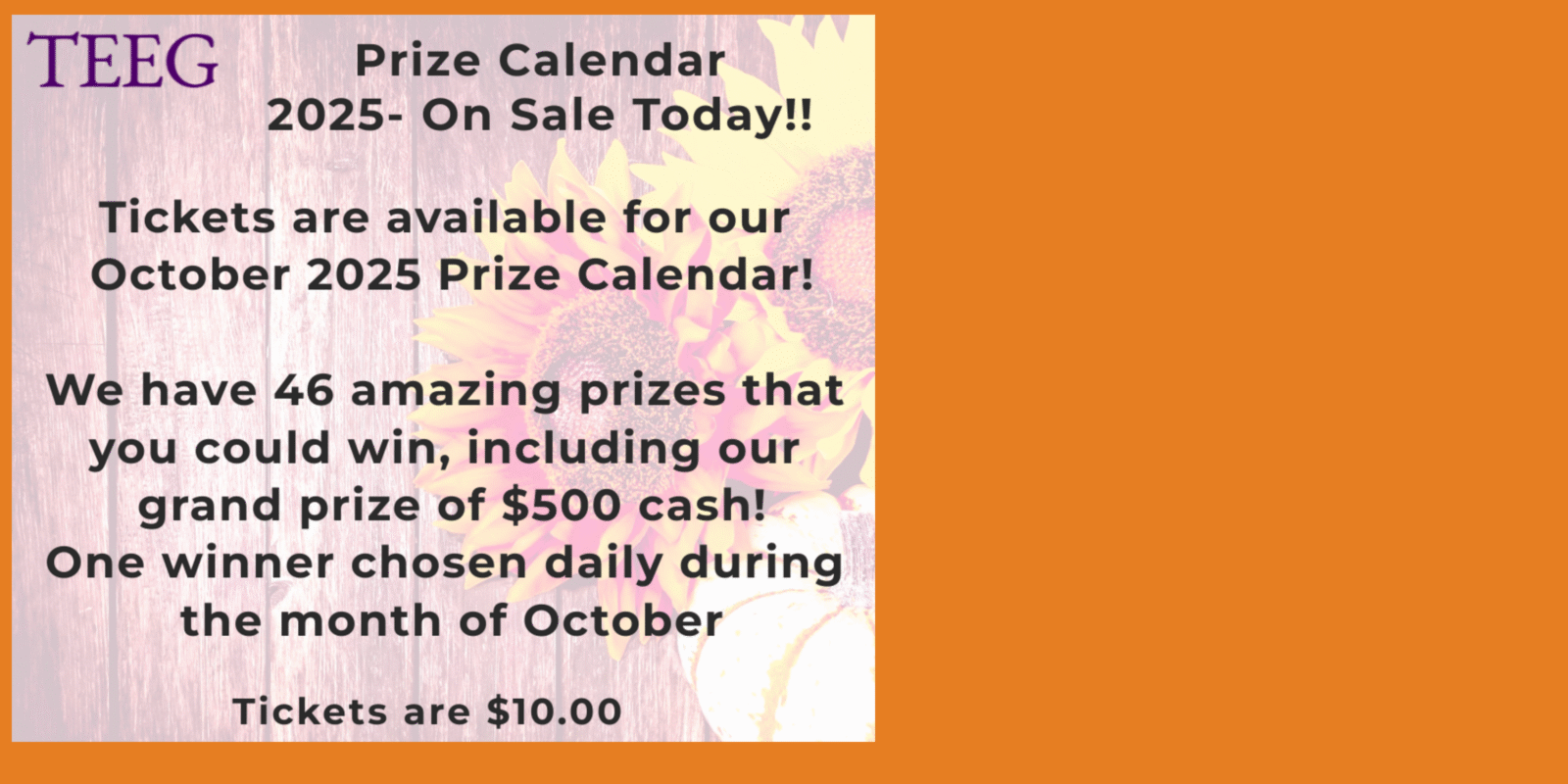 Prize Calendar 2025
